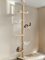 Veehoo Floor to Ceiling Cat Tree for Indoor Cats, 270-313cm 6 Tiers Cat Tree Tower Height Adjustable Cat Climbing Tower with Space Capsule Wicker Basket Platforms Scratching Post for Cats Kittens
