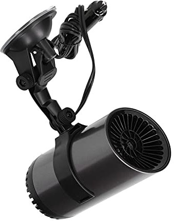 Autoheizung, 2-in-1-Lüfter, Tragbarer Defogger, Plug-and-Play, 360°-Halterung, Saugnapf, Heizung, Kühlung, Autozubehör