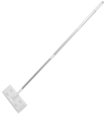 Baluue Electrostatic Dust Removal Paper Mop Section Telescopic Rod Floor Wipes for Hard Floor Cleaner Thread Flat Mop Home Cleaning Tool