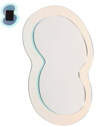 Cabilock Magnetspiegel Magnetischer Spindspiegel Schließfächer Mini-Schließfach Magnet Schulspiegel Für Schließfächer Ankleidespiegel Schminkspiegel Ästhetischer Spiegel Kleine