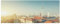 Bilderwelten Top Städte Glasbilder Wandbild Foto Kunstdruck 30 x 80 cm, Berlin am Morgen