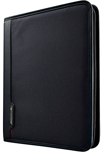 Samsonite Unisex-Erwachsene Xenon Business Zip Portfolio Brieftasche, Schwarz
