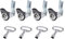 sourcing map Verrou Clé Triangle Serrure Argent 4 Paquet