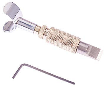 PH PandaHall 1 Set Utensili da Taglio in Pelle Coltello in Pelle Regolabile Taglierina per Intaglio in Metallo con Coltello Girevole per Pittura Artistica Creazione Artigianale in Pelle