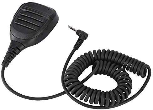 Walkie Talkie Microphone, 3.5mm PTT Handheld Two Way Radio Speaker Mic for FT1D, FT1XDR, FT2DR, FT2XDR, FT-50, FT-60, FT-10R, FT-40R, FT-50R, FT-51R, FT-60R, FT-250R, VX-10, VX-14