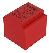 YHDC Transformador de aislamiento de soldadura PCB PE2012-M 0,6VA 230V/9Vx2