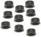 10er SET Gummi - Manschette 30/40 für 1 1/4 Zoll Siphon-Anschlüsse/Abwasserverbindung/Ablaufverbindung/Manschette/Gummimanschette