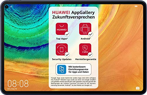 HUAWEI MatePad Pro WiFi 8GB / GB+256GB Midnight Gray [27,43cm (10,8) IPS Display, Android 10, 13MP Kamera]
