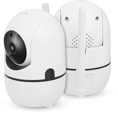 Sonew 1080P HD IP Kamera WiFi Sicherheits Babyphone 360° Überwachung, Zwei Wege Kommunikation Audio, Bewegungs und Geräuscherkennung Haussicherheitssystem