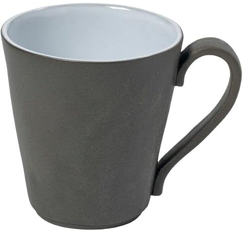 Costa Nova Lagoa Eco Gres Mugs with Handle Set of 6 White