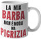 CHEMAGLIETTE! Tazza Stampata Divertente Idea Regalo Mug Simpatica Con Stampa Barba Pigrizia