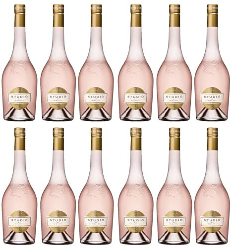 STUDIO by Miraval Rosé Méditerranée IGP Roséwein Wein trocken Frankreich (12 x 0,75l)