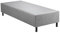 bonni Hotel Box Bett 2in1 Polsterbett 80x200cm Einzelbett Holzbett Bettgestell (Grau)