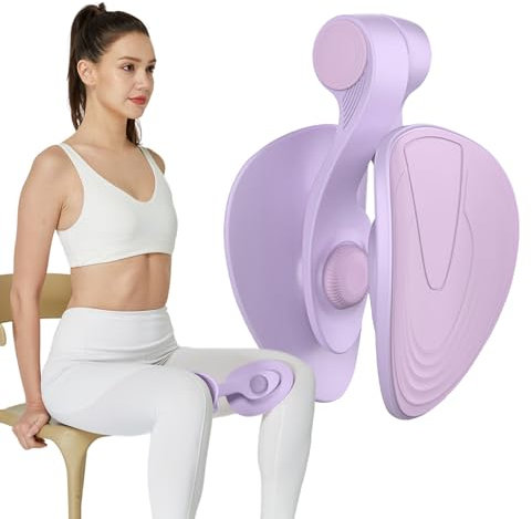 ZONRIBIN Thigh Master – Oberschenkel- und Hüftstärker, Oberschenkel-Toner und Po, Bein-, Armstraffungs-Master-Ausrüstung für Heim-Fitnessstudio, Workout (lila)