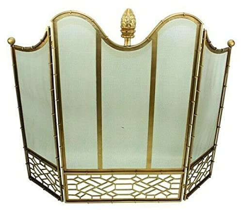 Fireplace Screens Modern Gold Firescreen Pine Cone Finial Iron Fireplace Screen Fireplace Screen Flat Fireplace Screens Decorative