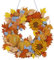 5D DIY Diamond Painting Kürbis Girlande Kranz Set, Diamant Painting Anhänger Herbstdeko Kits mit Kette, Diamant Malerei Türkranz Kürbis Herbst Deko Tür Fenster Deko DIY Geschenk (B)