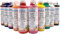 creative malmit Fingerfarben 10er Set Fingermalfarben Malfarben Schulfarben (500 ml)
