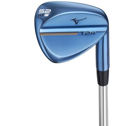 Mizuno Herren T24 Blue Ion Golfschläger, Rechts/Stahl/Keil, 58 Degrees / 08 Bounce (5808)