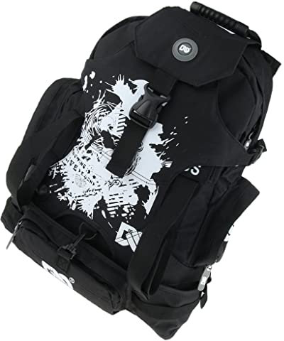Luwecf Roller Inline Skates Backpack Skate Skating Schuhe Tragetasche, Schwarz b