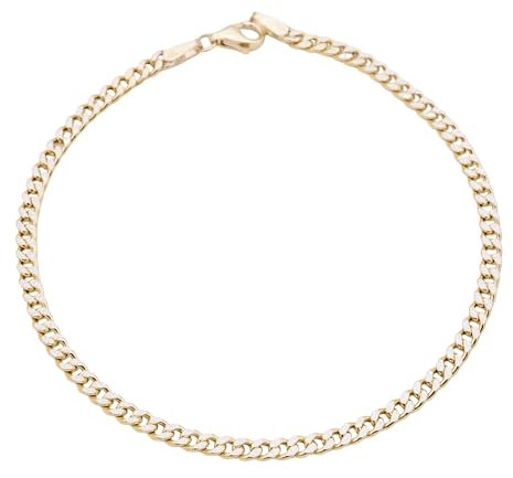 stepson. Goldarmband Panzerarmband Echtgold in 14Karat 585 Gelbgold Länge: 19cm Breite: 2,8mm Gewicht: 2,0g