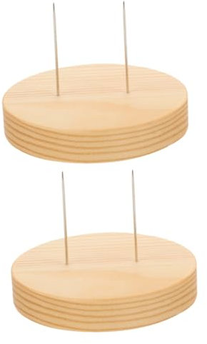 ibasenice 2 Stücke Holz Basis Puppe Stand Display Stabile Puppe Modell Puppe Unterstützung Rack Für Puppe Sammler