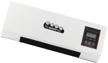 Climatiseur Portable, Petit Ventilateur de Climatisation Mural, Minuterie Intelligente avec Affichage LED | Télécommande étanche pour Salle de Bain