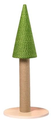 Cat Scratching Post, 35.8/ 49.2 Christmas Tree Cat Scratcher Kitten Scratching Post with Natural Jute Rope for Indoor Cats Claw Scratcher, Cat Tree for Small Kittens (Size : L)