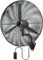 Ventilador De Pared Para Exteriores, Ventilador Industrial De 3 Velocidades 55 Cm 68 Cm 78 Cm Ventiladores Oscilante Negros Para Garaje, Hotel Con Distancia Del Viento De Hasta 12 M(Φ 27 pulgadasx 31