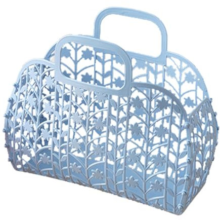 yybng Jelly Bags Für Damen, Strandtasche Für Kinder, Wiederverwendbarer Geschenkkorb, Ausgehöhlter Gelee-Korb, Wiederverwendbare Jelly-Geldbörse Für Reisen, Outdoor-Aktivitäten