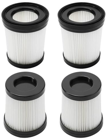 HOgardenME 4 Stück Staubsaugerfilter Ersatz für Oraimo OSV-102 Ersatz-HEPA-Fliter für Lubluelu 202 schnurlosen Staubsauger Filterersatz waschbar und wiederverwendbar Ersatzfilter Zubehör