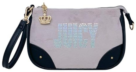 Juicy Couture Damen Convertible Wristlet, Gull Grey, Einheitsgröße