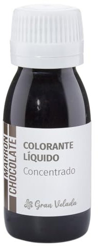 Colorante Concentrado Marrón Chocolate Líquido Cosmético | Ideal para Cosméticos y Perfumes, Tonalidades Vivas e Intensas | Envase Práctico, Listo para Usar | Venta en Varios Tamaños | 1000 ml