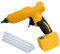 Cordless Glue Gun, 18V Hot Glue Gun with Glue Stick 11mm, Compatible with dewalt Battery, Fast Heat Up, Safe Anti-Leaking Nozzle for DIY, Gift Wrapping, Craft, Repair (Without Battery & Charger)