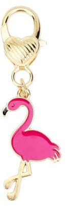 MUCOOS Süßer Rosa Flamingo Schlüsselanhänger, Elegantes Tierdesign, Geschenk Für Frauen, Zum Ausdruck Von Liebe, Dankbarkeit, Glückwünschen