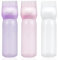 mvorry Haarfärbebürste Flasche,Haaröl applikator, Hair Oil Applicator, Wurzelkamm Applikator Haarfärbemittel Kamm und Kopfmassage Bürste,Haarfärbemittel Flasche Applikator Bürste(Lila + Rosa + Weiß)