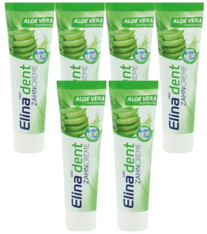ELINAmed Zahncreme mit Aloe Vera 6x100ml