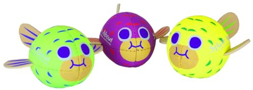 Splash About Mini Neoprene Pufferfish Pool Balls - Pack of 3