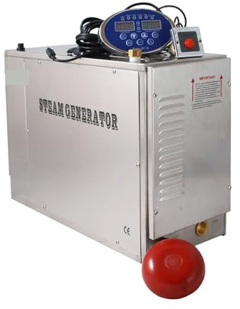 12 kW Dampfbad-Duschdampferzeuger, Sauna-Dampfmaschine Nassdampfmaschine for Saunaraum Für Home Spa