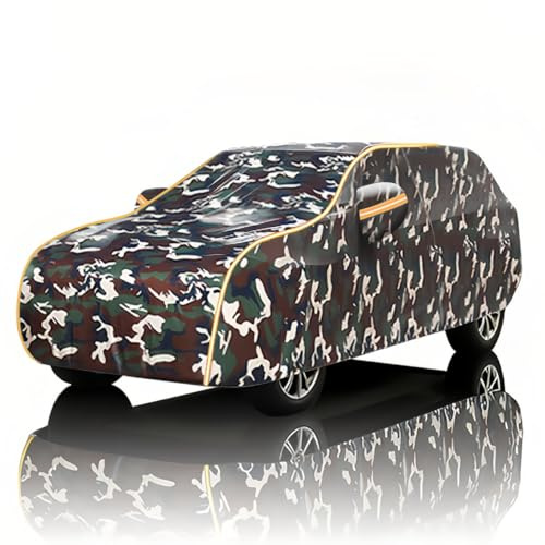 Autoabdeckung für Smart ForTwo 450 City-Cabrio (1998-2002)| wasserdichte Vollgarage für Autos mit Schutz vor Schnee, Regen, Kratzern und UV-Strahlung. Oxford-Stoff Allwetter Abdeckplane Auto
