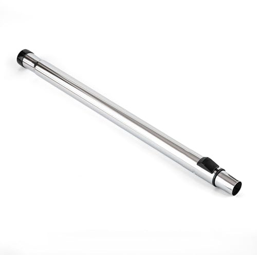 Prolunga telescopica aspirapolvere Ø32 mm, tubo allungabile in metallo cromato 59,5–99 cm, attacco Universale per aspirapolvere e aspirazione centralizzata Tubò AP316
