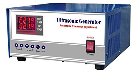 CGOLDENWALL Generatore digitale ad ultrasuoni da 1000 W, 20 kHz, 25 kHz, 28 kHz, 30 kHz, 33 kHz, 40 kHz, frequenza regolabile, doppio spettacolo, certificazione CE FCC (25 khz)