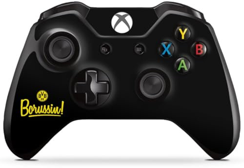 DeinDesign Skin kompatibel mit Microsoft Xbox One Controller Folie Sticker BVB Fußball Borussia Dortmund