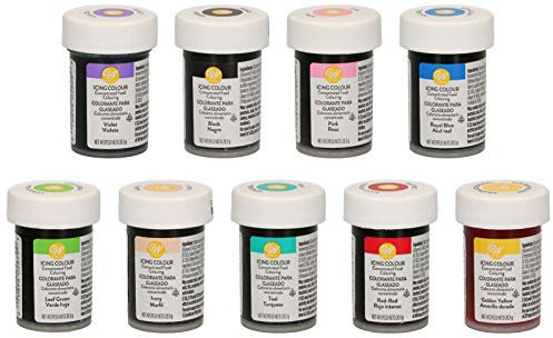bakeryteam Wilton Lebensmittelfarben 8er Set plus Teal, 1er Pack (1 x 252 g)