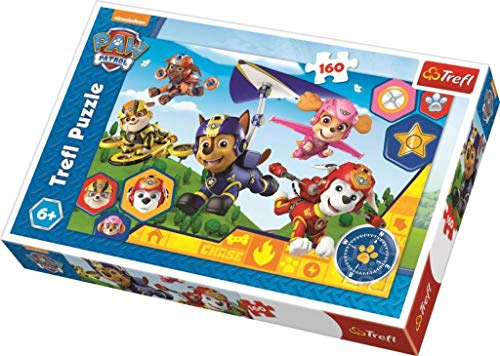 Trefl 916 15363 Hilfsbereit, PAW Patrol 160 Teile, für Kinder ab 6 Jahren 160pcs, Coloured