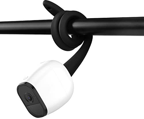 TIUIHU Versatile Twist Mount für Arlo Pro3, Arlo Pro 4, Arlo Pro 5, Arlo Ultra 2, Arlo Ultra, Arlo Go, Arlo Essential 2 Kamera- Verstellbare wasserdichte Silikonhalterung - für Innen- und Außenmontage