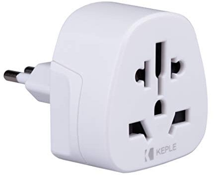 Adattatore Spina Elettrica Inglese UK Italiana IT Adapter Plug Viaggio da Tipo L to a UK, USA American, Australia, EU, China, Thailandia, Japan Adattatore Presa Universale Internazionale