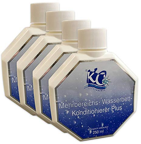 Karmachemie Mehrbereichs Wasserbett Konditioner Plus 4er Set