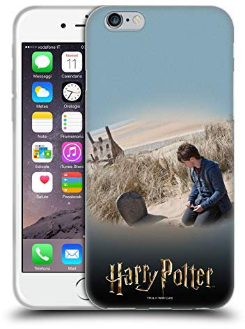 Head Case Designs Offiziell Offizielle Harry Potter Dobbys Grab Deathly Hallows XXX Soft Gel Handyhülle Hülle kompatibel mit Apple iPhone 6 / iPhone 6s