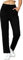 iClosam Pantalon Jogging Femme Coton Bas de Sport Taille Haute Vêtements de Survêtement avec Poches Pantalons Décontractés Couleur Unie pour Yoga Pilate Fitness S-XXL