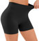 YADIFEN Short de Cyclisme pour Femme, sous-vêtement Anti-frottement, Confortable, Taille Haute Cyclisme Doux Anti-frottement Boyshort Culotte,1 Paquet Noir,M